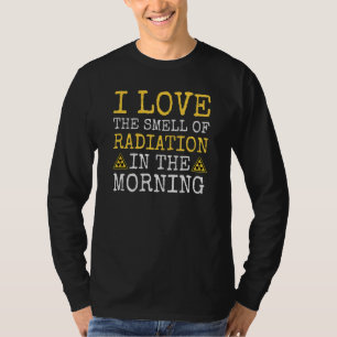 Camiseta Cheiro De Engenheiro Nuclear Radioativo Po