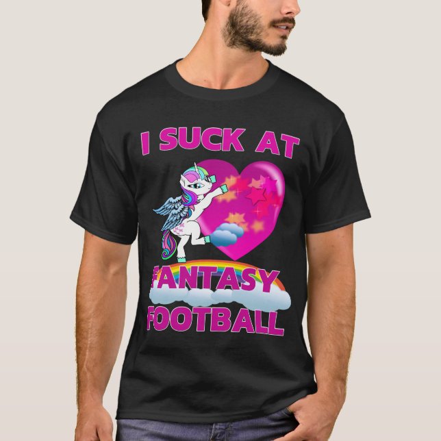 Camiseta Cheiro de Fantasy Futebol Unicorn (Frente)