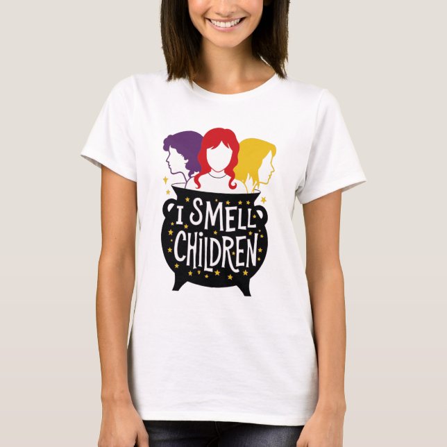 Camiseta Cheiro De Halloween Para Crianças (Frente)