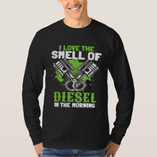 Camiseta Cheiro de Motor a Diesel Caminhoneiro Mecânico