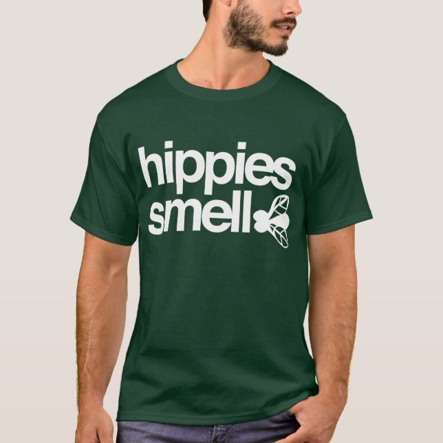 Camiseta Cheiro dos hippys (Frente)
