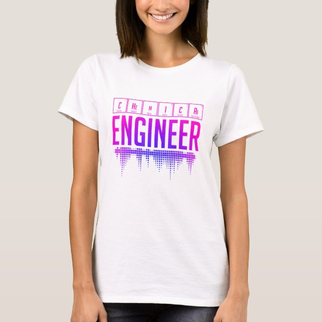 Camiseta Chemical Engineer Engineering 24 (Frente)