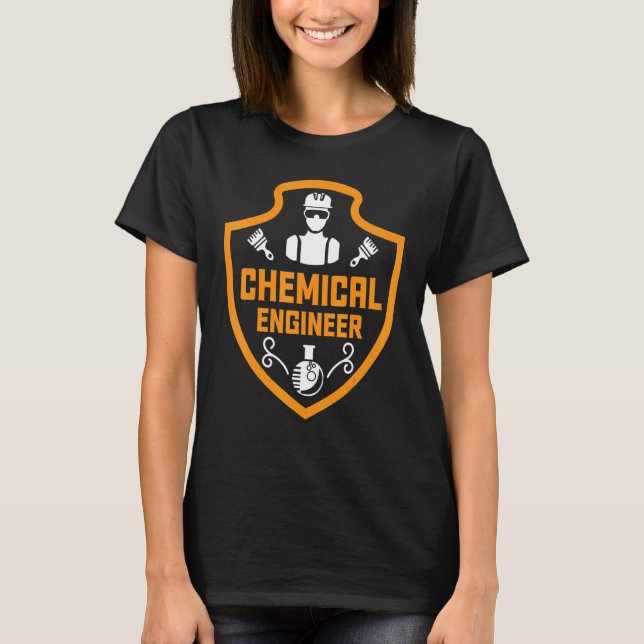 Camiseta Chemical Engineer  My Father Is Chemical Engineer (Frente)