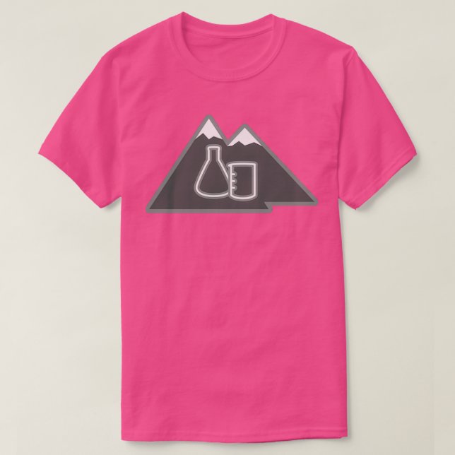 Camiseta Chemistry and Mountains 1 (Frente do Design)
