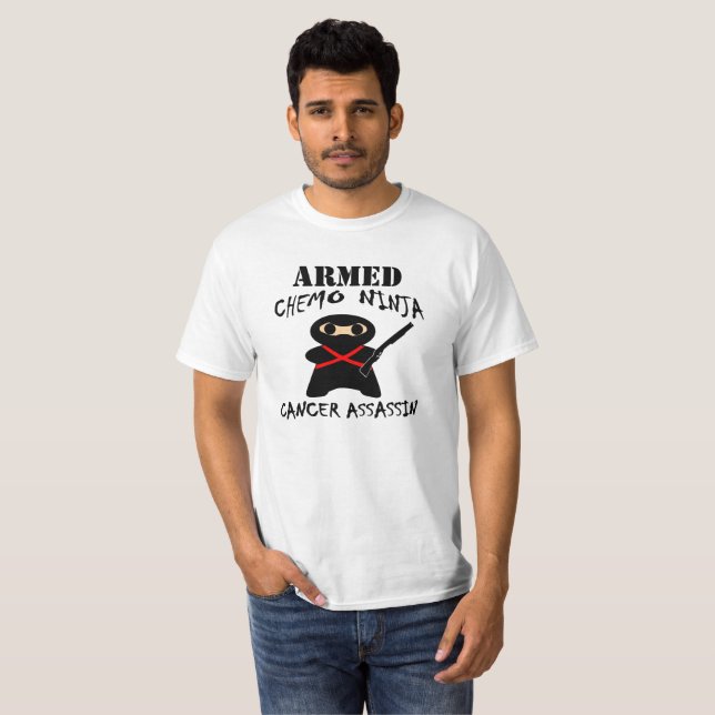 Camiseta Chemo armado Ninja (Frente Completa)