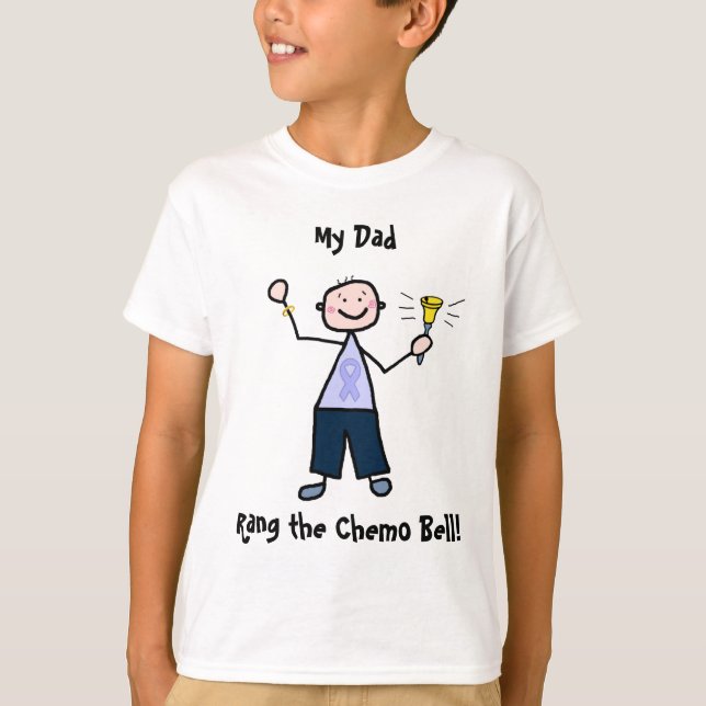 Camiseta Chemo Bell - general Cancer Homem (Frente)