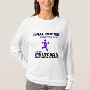 Camiseta Chemo final funciona muito - a fita violeta