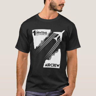 Camiseta Chemtrail Squadron Aircrew T-shirt design