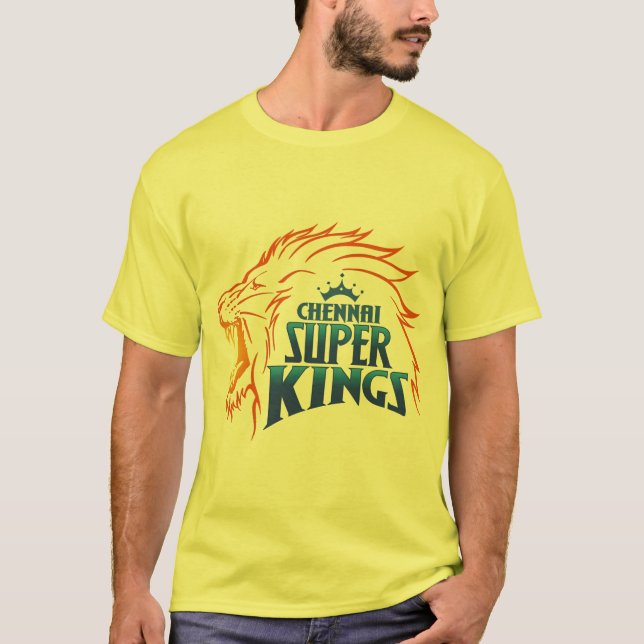 Camiseta Chennai Super Kings 2025 (Frente)