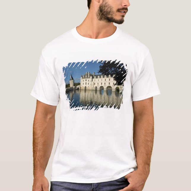 Camiseta Chenonceau Chateau, Rio Cher, Loir-et-Cher, 2 (Frente)