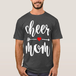Camiseta Cheque a mãe Excelente, mãe Cheerleader presente