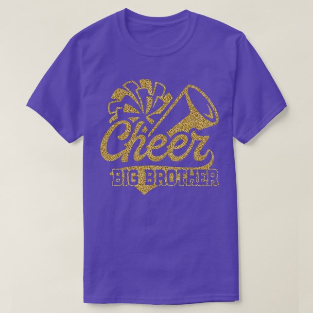 Camiseta Cheque Big Brother Maior Fan Cheerleader Pais (Frente do Design)
