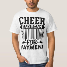 Camiseta Cheque Pai Engraçado Verificando O Pagamento