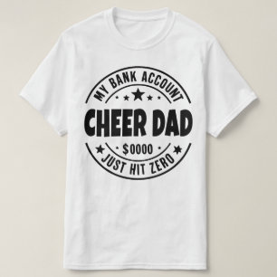 Camiseta Cheque Pai Minha Conta Do Banco Basta Acertar Zero