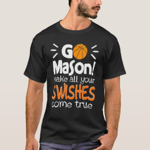 Camiseta Cheque Para O Basquete De Mason