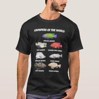 Camiseta Chernes Do Mundo Peixe Educacional Pescador P