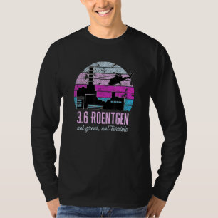 Camiseta Chernobyl 3 6 Roentgen Não Excelente Retr Terrível