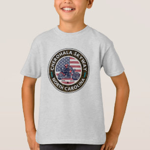 Camiseta Cherohala Skyway Tennessee para a Carolina do Nort