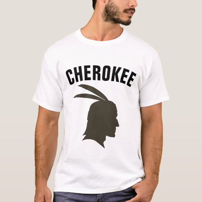 Camiseta CHEROKEE INDIAN ROOTS T-Shirts (Frente)
