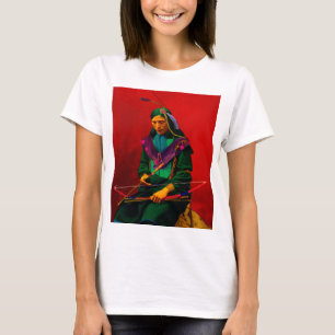 Camiseta Cherokee Native American Pop Art