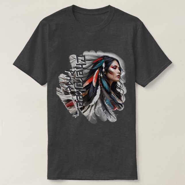 Camiseta Cherokee Pride 2 (Frente do Design)