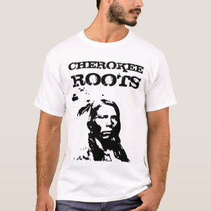 CAMISETA CHEROKEE ROOTS NATIVE AMERICAN INDIAN T SHIRTS