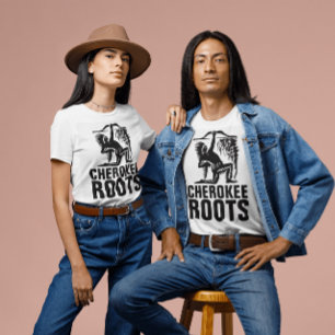Camiseta CHEROKEE ROOTS - NATIVE AMERICAN INDIAN T-Shirts