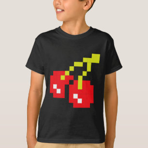Camiseta Cherries 80s Vídeo Game Halloween Figurume Easy Gr