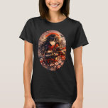 Camiseta Cherry Blade Warrior – Anime Spirit<br><div class="desc">Cherry Blade Warrior – Anime Spirit T-Shirt
A bold anime‑style warrior stands amidst cherry blossoms and a crimson sun, symbolizing courage and elegance. Perfect for fans of Japanese art and heroic themes — designed for transparent print clarity on any T‑shirt color.</div>
