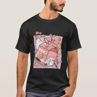 Camiseta Cherry Blossom Aestético Strawberry Milk Kawaii