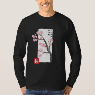 Camiseta Cherry Blossom Japão Sakura Festival Vintage Japão
