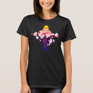 Camiseta Cherry Blossom - Japonês - Caractere 1a
