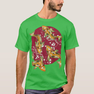 Camiseta Cherry Blossom Japonês Cultura Japão Sakura Koi C