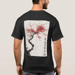 Camiseta Cherry Blossom Kanji