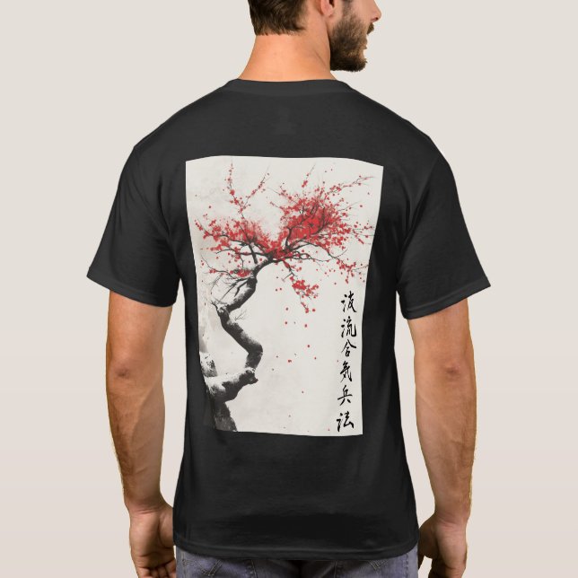 Camiseta Cherry Blossom Kanji (Verso)