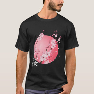 Camiseta Cherry Blossom Kanji Sakura Sunrise - Cherry Japon