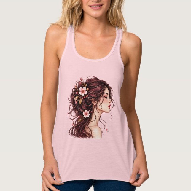 Camiseta Cherry Blossom Muse (Frente)