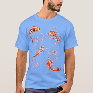 Camiseta Cherry Blossom Nishikigoi Sakura Taisho Sanke Koi