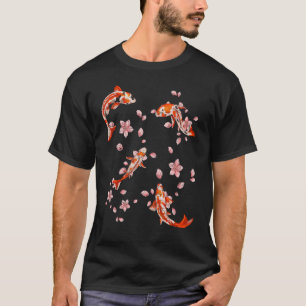 Camiseta Cherry Blossom Nishikigoi Sakura Taisho Sanke Koi
