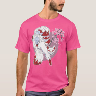 Camiseta Cherry Blossom - Nove Raposa Derivada Japonesa