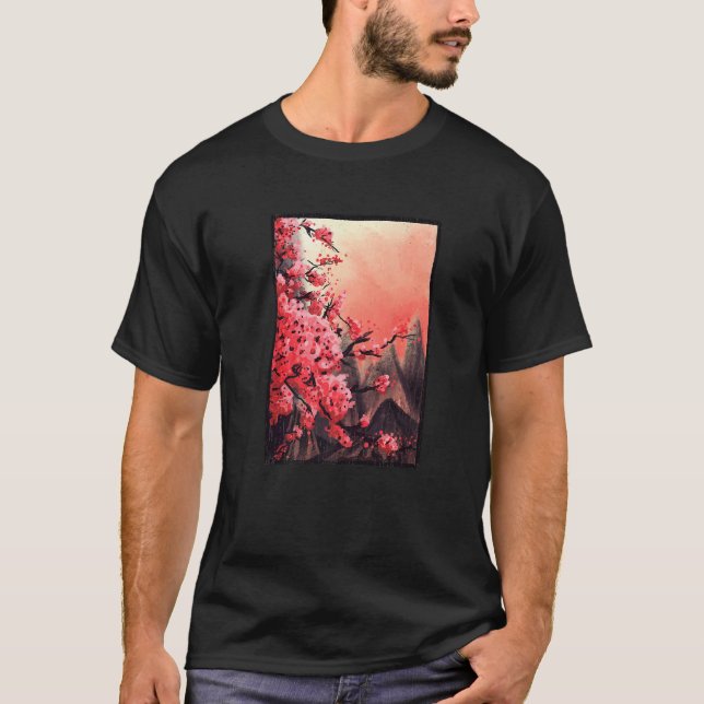 Camiseta Cherry Blossom Premium (Frente)