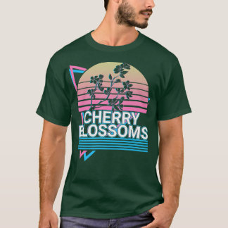Camiseta Cherry Blossom Retro Premium
