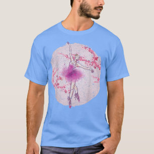 Camiseta Cherry Blossom Sakura Ballerina En Pointe Dancing