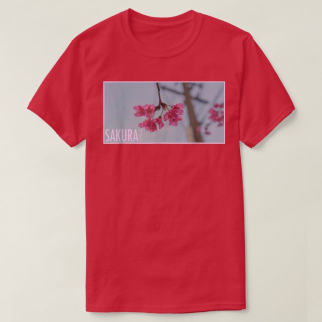 Camiseta Cherry Blossom Sakura Graphic  (Frente do Design)