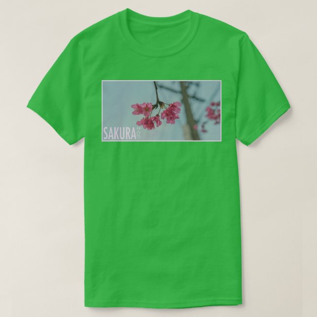 Camiseta Cherry Blossom Sakura Graphic  (Frente do Design)