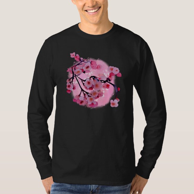 Camiseta Cherry Blossom Sakura Japanese (Frente)