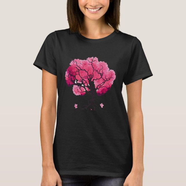 Camiseta Cherry Blossom  Tree of Life (Frente)