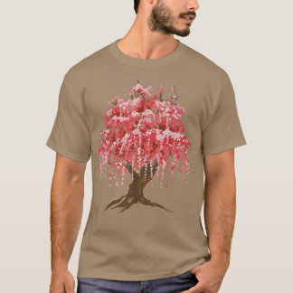 Camiseta Cherry Blossom Tree Sakura Japanese Nature Graphic