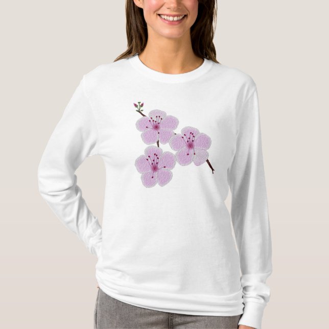 Camiseta Cherry Blossoms T-Shirt (Frente)