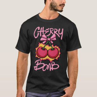 Camiseta Cherry Bomb streetwear